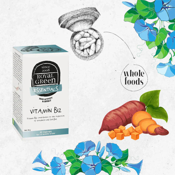 Discover the unique properties of Royal Green Vitamin B12!