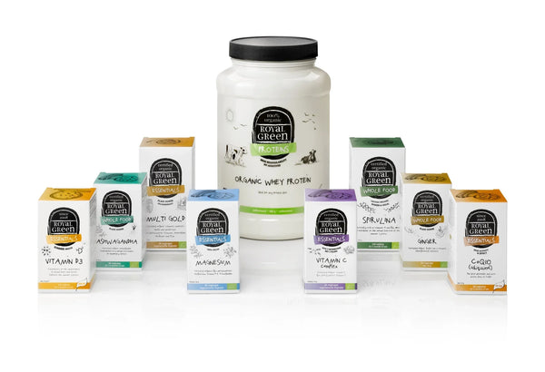 100% organic vitamins and minerals!