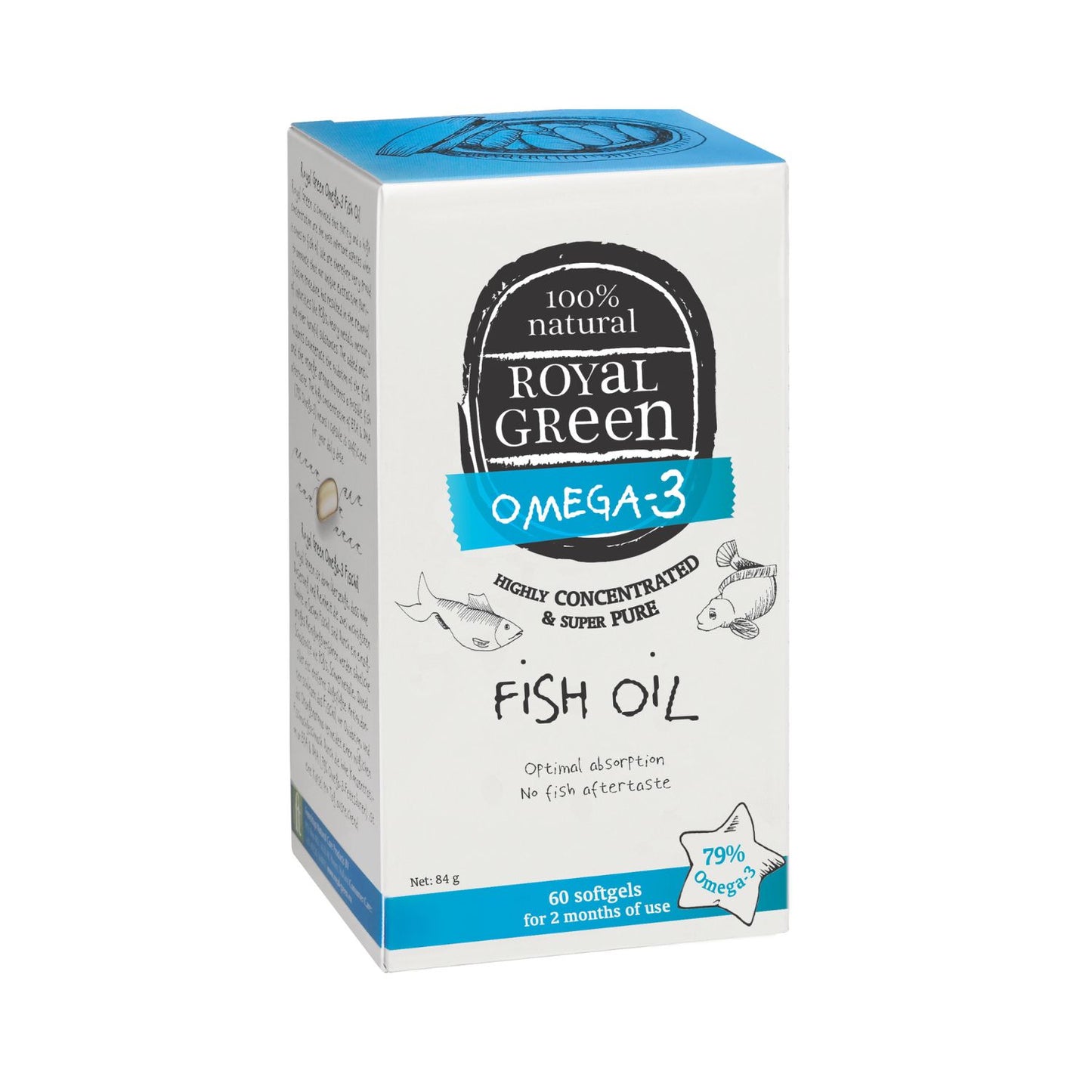 Fish Oil (Soft gel Cap) 30 Caps