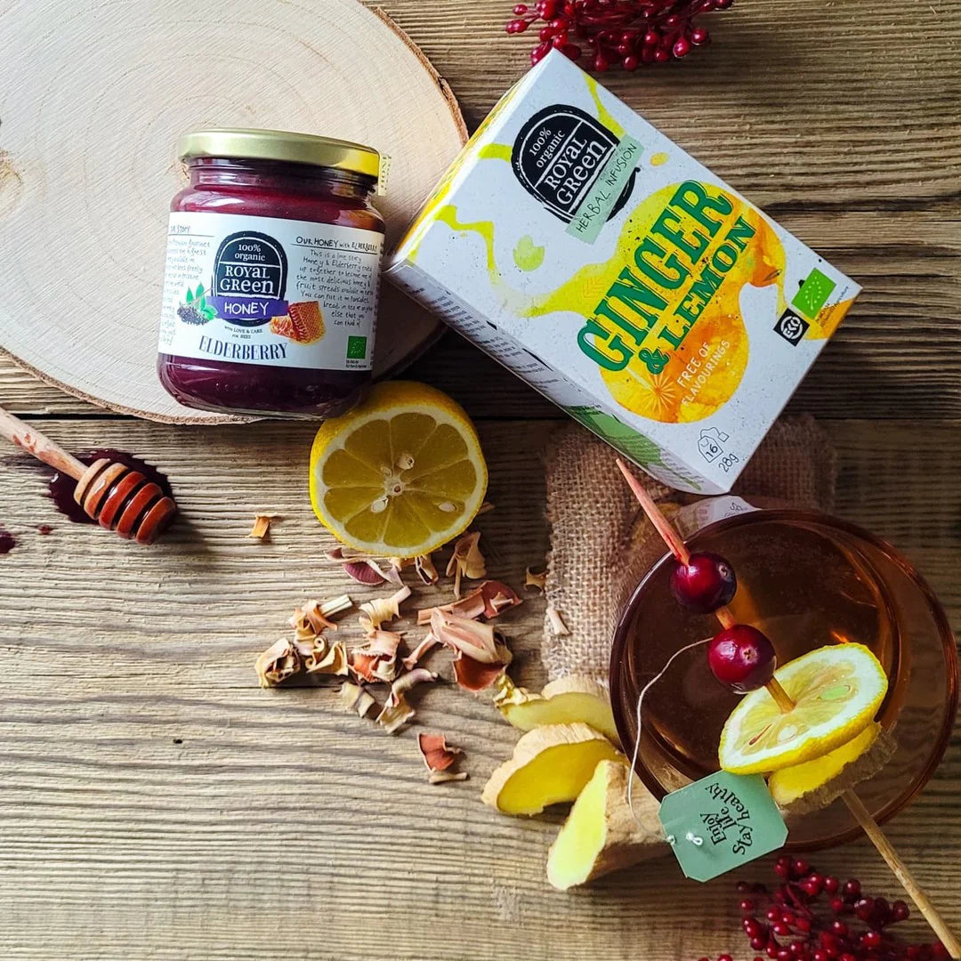 Organic Elderberry Honey